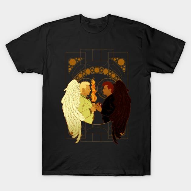 Good Omens T-Shirt by SigmaEnigma